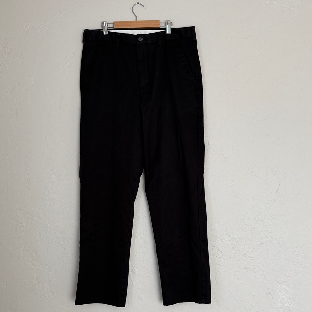 George Men's Black Chinos